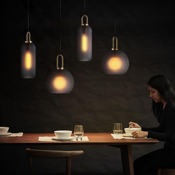 modern led restaurant chandelier american bedside lamp luxury industrial wind glass ball dining table bar lighting pendant lamps 
modern led restaurant chandelier american bedside lamp luxury industrial wind glass ball dining table bar lighting pendant lamps