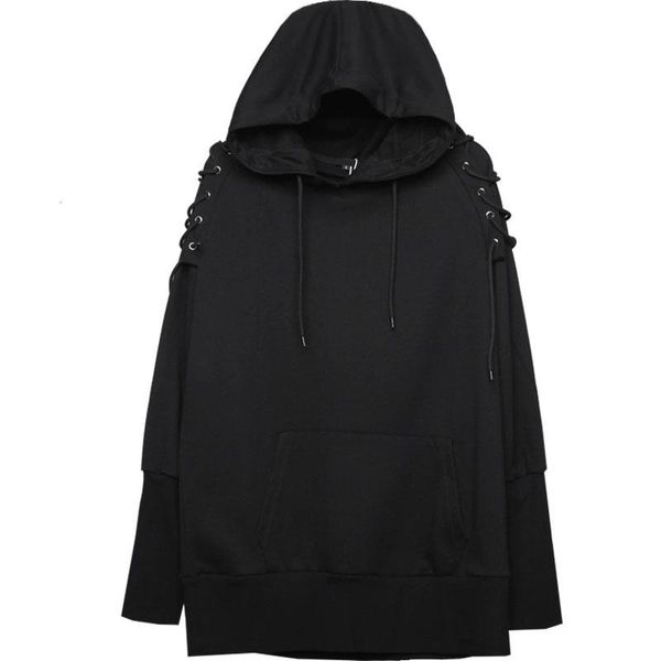 men's hoodies & sweatshirts harajuku hoodie fashion streetwear simple ribbons personality boy style black vintage men long sleeve t-shi
men's hoodies & sweatshirts harajuku hoodie fashion streetwear simple ribbons personality boy style black vintage men long sleeve t-shi