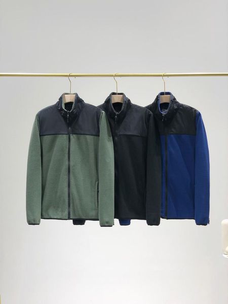 men's and women's fleece casual collar spliced jacket classic coat jackets, Black;brown
men's and women's fleece casual collar spliced jacket classic coat jackets, Black;brown
