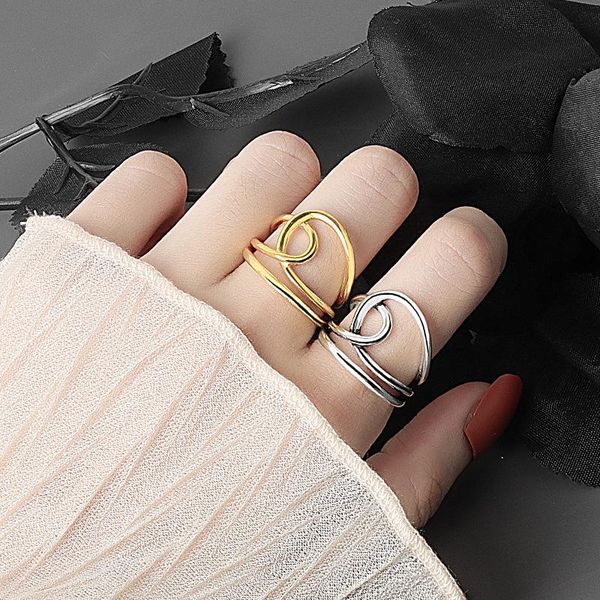 wedding rings boako punk fashion copper smooth for women interweave jewelry beautiful finger open party birthday gift, Slivery;golden
wedding rings boako punk fashion copper smooth for women interweave jewelry beautiful finger open party birthday gift, Slivery;golden