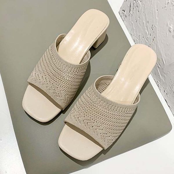 2021 fashion dresse shoes women thick heel slippers high 5cm square head halter summer sandals talons plateforme one pedal banquet dress sho, Black
2021 fashion dresse shoes women thick heel slippers high 5cm square head halter summer sandals talons plateforme one pedal banquet dress sho, Black
