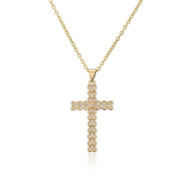 pendant necklaces fashion design love romance classic cross necklace with shine zircon gold-[plated jewelry gift to girlfriend, Silver
pendant necklaces fashion design love romance classic cross necklace with shine zircon gold-[plated jewelry gift to girlfriend, Silver