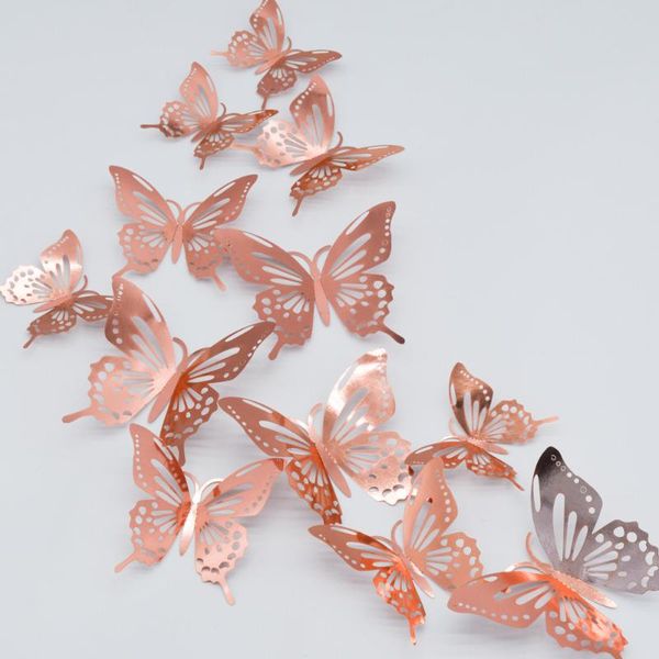 wall stickers 12pc 3d hollow butterfly rose gold/golden/silver diy art home decor decals wedding decoration
wall stickers 12pc 3d hollow butterfly rose gold/golden/silver diy art home decor decals wedding decoration