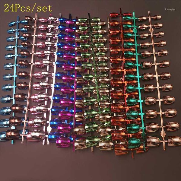 nail tips 24pcs uv metal plated short false nails full cover stiletto coffin fake art decorations makeup1, Red;gold
nail tips 24pcs uv metal plated short false nails full cover stiletto coffin fake art decorations makeup1, Red;gold
