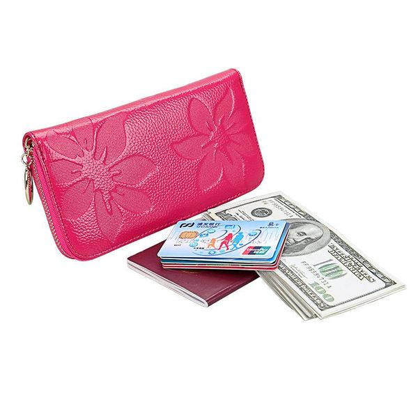 card holders korean version women's wallet genuine long hand bag rfid anti-scanning female foreign trade 2021 fashion organizer purses, Brown;gray
card holders korean version women's wallet genuine long hand bag rfid anti-scanning female foreign trade 2021 fashion organizer purses, Brown;gray