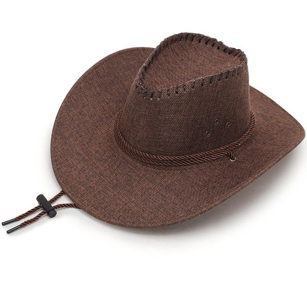 stingy brim hats fashion western cowboy hat tourist cap outdoor caps linen sunshade casual, Blue;gray
stingy brim hats fashion western cowboy hat tourist cap outdoor caps linen sunshade casual, Blue;gray