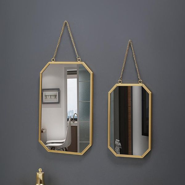 mirrors iron square wall mirror bathroom dormitory home supplies decoration crafts with metal chain hanging ornament gifts
mirrors iron square wall mirror bathroom dormitory home supplies decoration crafts with metal chain hanging ornament gifts