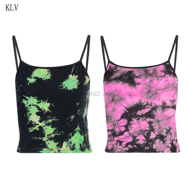 women's tanks & camis women summer spaghetti strap crop harajuku punk neon tie-dye camouflage slim vest festival party streetwear, White
women's tanks & camis women summer spaghetti strap crop harajuku punk neon tie-dye camouflage slim vest festival party streetwear, White