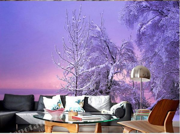 home decoration 3d wall murals wallpaper purple dawn sky snow forest landscape backdrop for walls wallpapers
home decoration 3d wall murals wallpaper purple dawn sky snow forest landscape backdrop for walls wallpapers