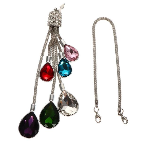 interior decorations 1pc car rearview mirror rhinestone pendant delicate hanging tassel
interior decorations 1pc car rearview mirror rhinestone pendant delicate hanging tassel