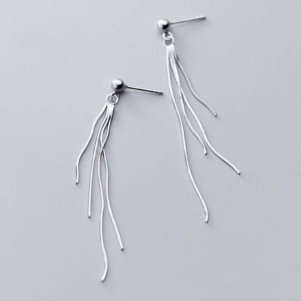dangle & chandelier fashion jewelry tassel earrings personality simple snake chain selling for girl gifts, Silver
dangle & chandelier fashion jewelry tassel earrings personality simple snake chain selling for girl gifts, Silver