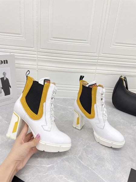 european and american classic color letter short boots leather stitching designer style size 35-40, Black
european and american classic color letter short boots leather stitching designer style size 35-40, Black