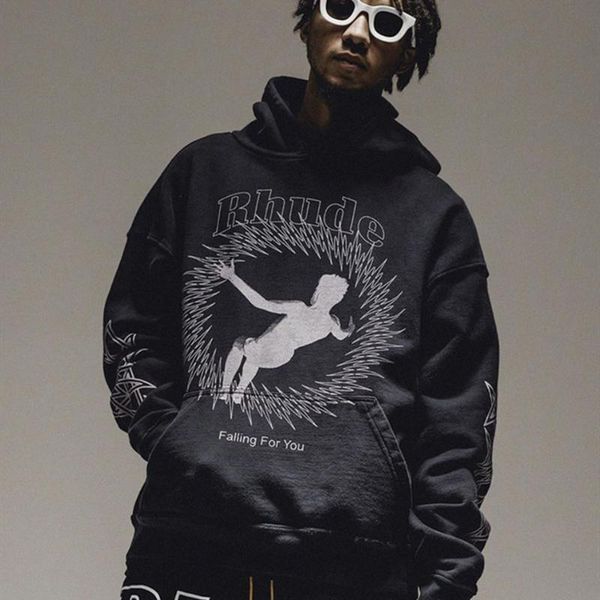men's hoodies & sweatshirts high-quality hoodie men women 1:1 autumn winter casual oversize graphic print pullovers falling for you, Black
men's hoodies & sweatshirts high-quality hoodie men women 1:1 autumn winter casual oversize graphic print pullovers falling for you, Black