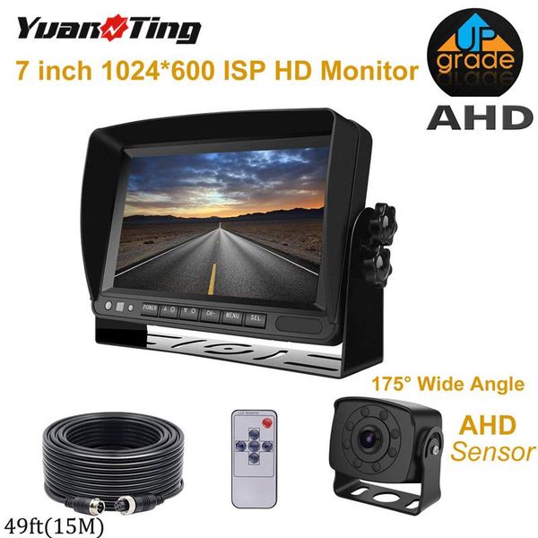 car video yuanting 7'' isp fhd monitor 175 degree angle ahd cctv rear view backup camera night vision waterproof for truck rv trai
car video yuanting 7'' isp fhd monitor 175 degree angle ahd cctv rear view backup camera night vision waterproof for truck rv trai