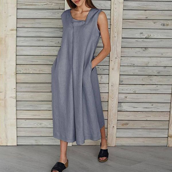 casual dresses 5xl summer sundress 2022 women sleeveless solid dress vintage female midi vestido beach pockets sarafans plus size rob, Black;gray
casual dresses 5xl summer sundress 2022 women sleeveless solid dress vintage female midi vestido beach pockets sarafans plus size rob, Black;gray