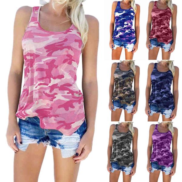 summer new 2021 camouflage fashion versatile sleeveless vest tshirt womens 7 colors 8, White
summer new 2021 camouflage fashion versatile sleeveless vest tshirt womens 7 colors 8, White