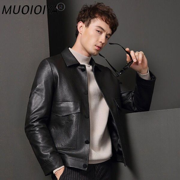 men's leather & faux 2021 spring autumn men genuine sheepskin aviation flight pilot jacket male solid coat motorcycle outwear d87, Black
men's leather & faux 2021 spring autumn men genuine sheepskin aviation flight pilot jacket male solid coat motorcycle outwear d87, Black