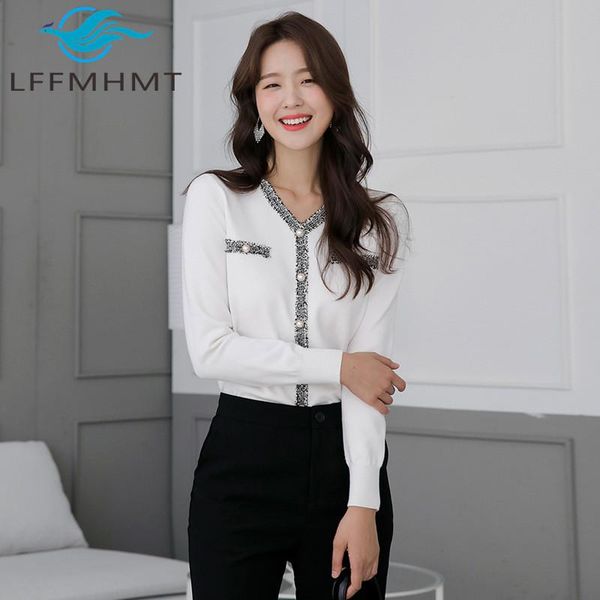 french small fragrance shirt women's autumn and winter 2021 temperament v-neck loose long sleeve bottoming clothes fashion blouses & sh, White
french small fragrance shirt women's autumn and winter 2021 temperament v-neck loose long sleeve bottoming clothes fashion blouses & sh, White