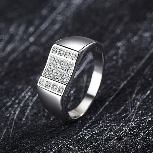 sterling silver diamond ring for men domineering office wedding bands fine jewelry luxury anniversary women cluster rings, Golden;silver
sterling silver diamond ring for men domineering office wedding bands fine jewelry luxury anniversary women cluster rings, Golden;silver