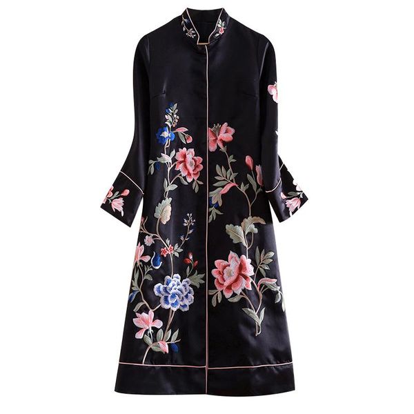 women's trench coats embro mill elegant lady outerwear autumn indie folk twill satin embroidery retro vintage coat female s-xxl, Tan;black
women's trench coats embro mill elegant lady outerwear autumn indie folk twill satin embroidery retro vintage coat female s-xxl, Tan;black