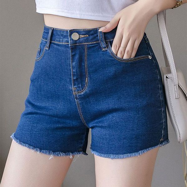 women's shorts women denim summer 2021 large size casual fashion high waist elastic slim thin skinny jeans, White;black
women's shorts women denim summer 2021 large size casual fashion high waist elastic slim thin skinny jeans, White;black