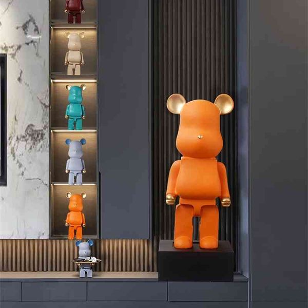 net red violent bear large floor decoration tv cabinet living room sofa next to the stairs transit clothing store facade
net red violent bear large floor decoration tv cabinet living room sofa next to the stairs transit clothing store facade