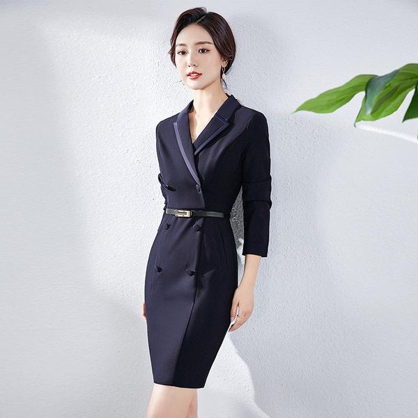 casual dresses business wear goddess style ol white collar fashion commuter formal dress building sales department workwear suit, Black;gray
casual dresses business wear goddess style ol white collar fashion commuter formal dress building sales department workwear suit, Black;gray