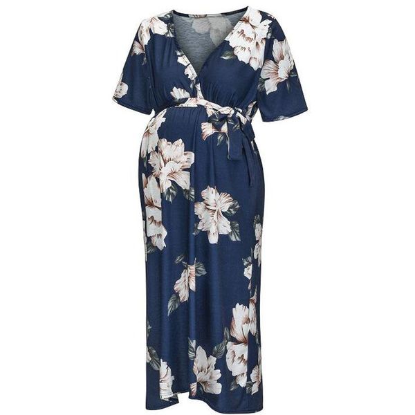 maternity dresses floral print short-sleeve dress v-neck feeding convenient fashionable sassy women's clothing pregnant women 2021, White
maternity dresses floral print short-sleeve dress v-neck feeding convenient fashionable sassy women's clothing pregnant women 2021, White