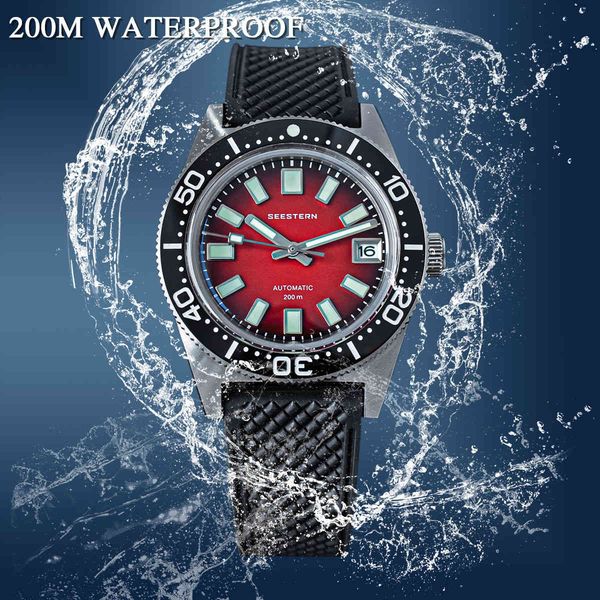 62mas diver men watch 38mm original sapphire glass nh35 automatic mechanical watches luminous date ceramic ring 200m water pro
62mas diver men watch 38mm original sapphire glass nh35 automatic mechanical watches luminous date ceramic ring 200m water pro