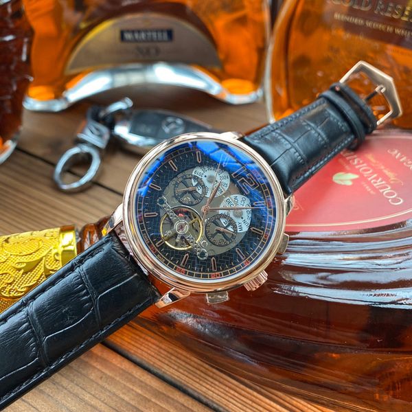luxury fashion mens watches all sub-dials work movement watch daydate genuine leather strap mechanical automatic wristwatches for men gift r, Slivery;brown
luxury fashion mens watches all sub-dials work movement watch daydate genuine leather strap mechanical automatic wristwatches for men gift r, Slivery;brown