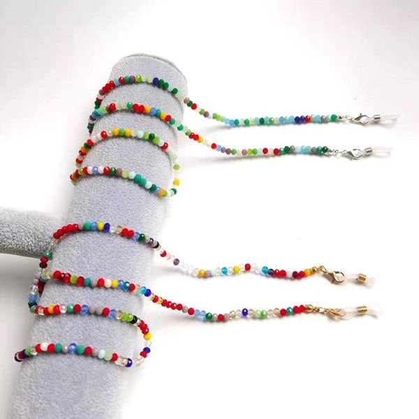 sunglasses frames eyeglasses chain color crystal beaded necklace lanyard eyewear retainer strap women girls layered bracelet, Silver
sunglasses frames eyeglasses chain color crystal beaded necklace lanyard eyewear retainer strap women girls layered bracelet, Silver
