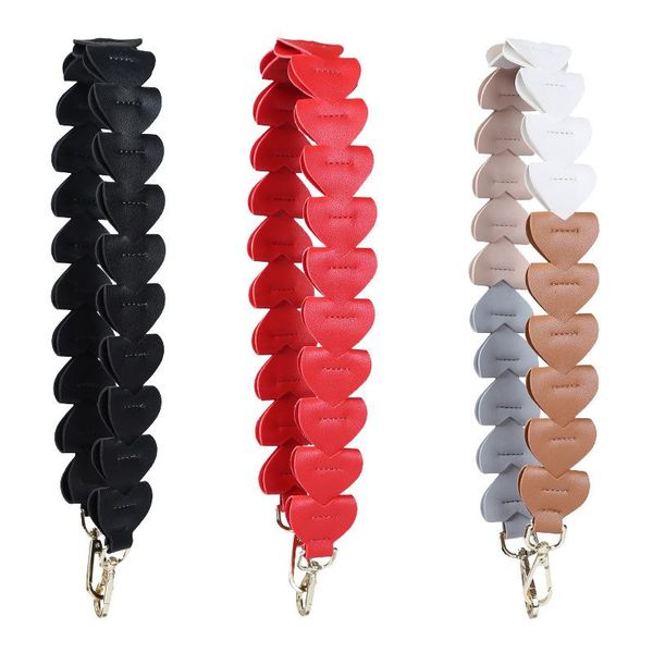 bag parts & accessories 80cm black red fashion heart shaped strap wide messenger woman personality for crossbody and shoulder handbags chain
bag parts & accessories 80cm black red fashion heart shaped strap wide messenger woman personality for crossbody and shoulder handbags chain