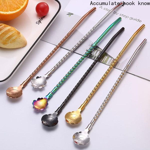 drinking straws long twisted rose floral straw spoon portable gold tea scoop reusable stainless steel cocktail stirring metal
drinking straws long twisted rose floral straw spoon portable gold tea scoop reusable stainless steel cocktail stirring metal