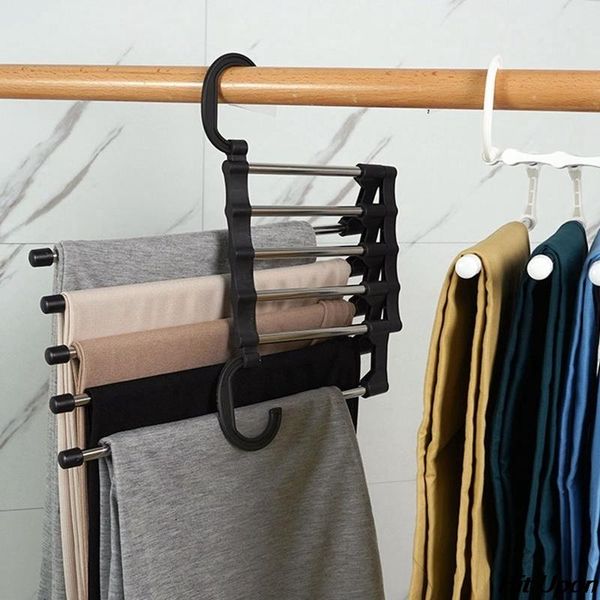 hangers & racks 2021 fashion 5 in 1 pant rack shelves stainless steel clothes multi-functional wardrobe hanger
hangers & racks 2021 fashion 5 in 1 pant rack shelves stainless steel clothes multi-functional wardrobe hanger