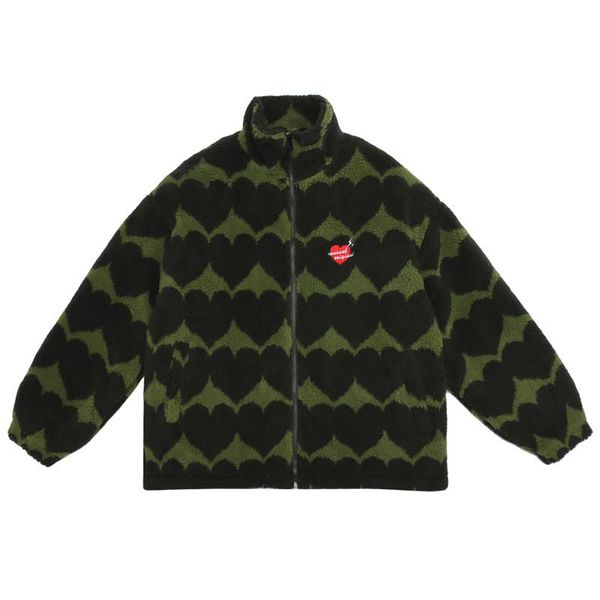 men's jackets 2021 hip hop streetwear lambswool jacket heart print padded coat harajuku plush oversized vintage outwear sports winter p, Black;brown
men's jackets 2021 hip hop streetwear lambswool jacket heart print padded coat harajuku plush oversized vintage outwear sports winter p, Black;brown