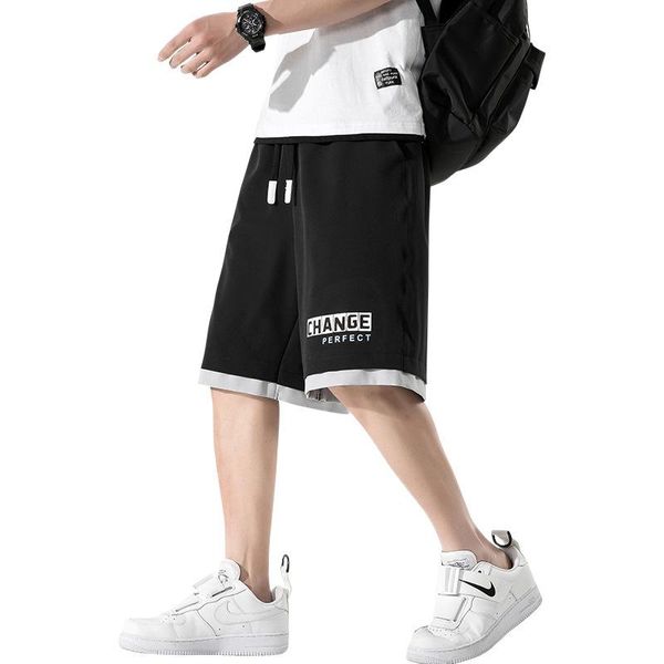 men's shorts middle pants summer korean style trendy beach student fashion casual loose five-point, White;black
men's shorts middle pants summer korean style trendy beach student fashion casual loose five-point, White;black