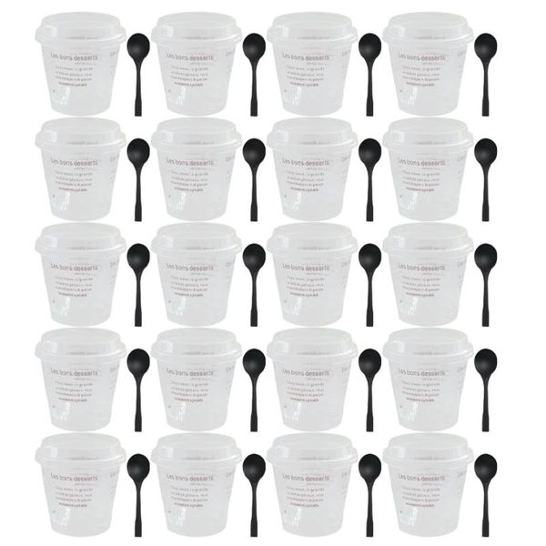 disposable cups & straws 50 sets of mousse cup diy tiramisu dessert creative container with spoon and lid random color
disposable cups & straws 50 sets of mousse cup diy tiramisu dessert creative container with spoon and lid random color