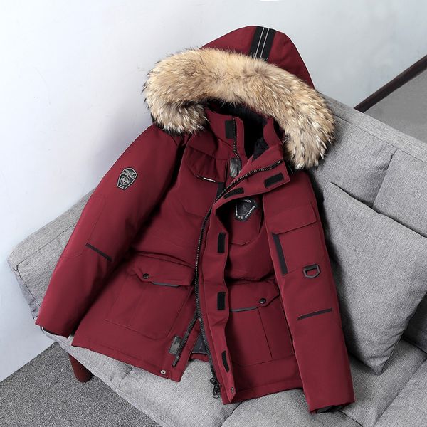 men winter casual thick warm jacket men autumn outwear windproof hat hoodedwdq58#, Black
men winter casual thick warm jacket men autumn outwear windproof hat hoodedwdq58#, Black