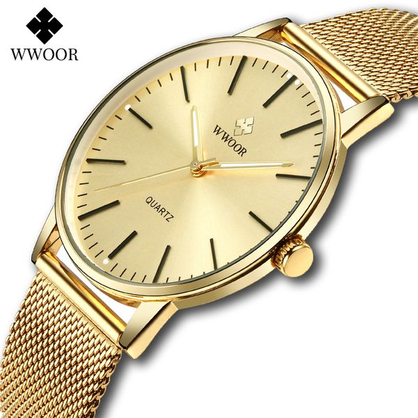 wwoor men gold watches 2021 luxury brand men fashion quartz golden clock male simple sports waterproof wrist watch zegarek meskig, Slivery;brown
wwoor men gold watches 2021 luxury brand men fashion quartz golden clock male simple sports waterproof wrist watch zegarek meskig, Slivery;brown