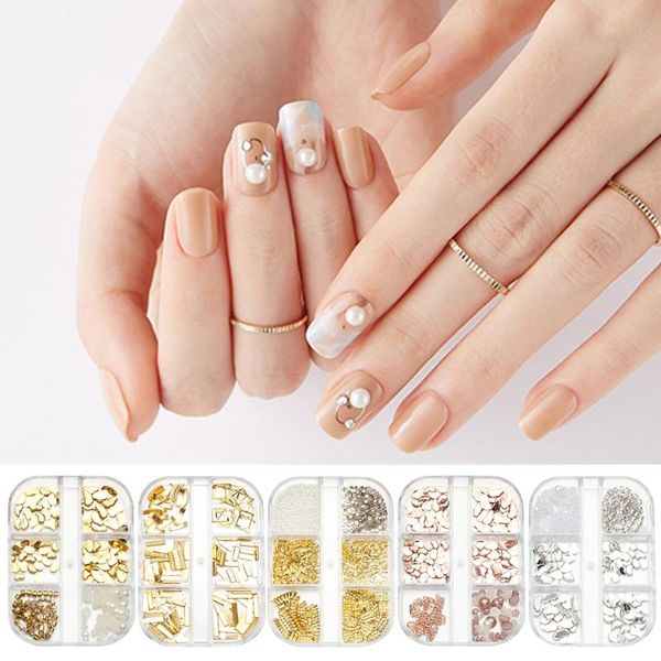 nail art decorations 1box metal hollow decoration imitation gold bar peas chain mixed studs 3d glitter charm jewelry diy manicure decor, Silver;gold
nail art decorations 1box metal hollow decoration imitation gold bar peas chain mixed studs 3d glitter charm jewelry diy manicure decor, Silver;gold