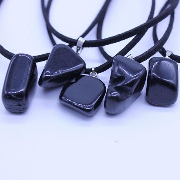 salenatural stone pendant black obsidian necklaces irregular pendants fashion jewelry choker necklace chain for men, Silver
salenatural stone pendant black obsidian necklaces irregular pendants fashion jewelry choker necklace chain for men, Silver
