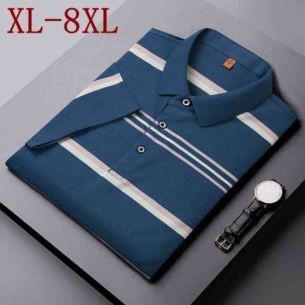 men's dress shirts 8xl 7xl 6xl summer 95% cotton breathable polo shirt men clothing business polo homme striped loose mens polos 47rn, White;black
men's dress shirts 8xl 7xl 6xl summer 95% cotton breathable polo shirt men clothing business polo homme striped loose mens polos 47rn, White;black