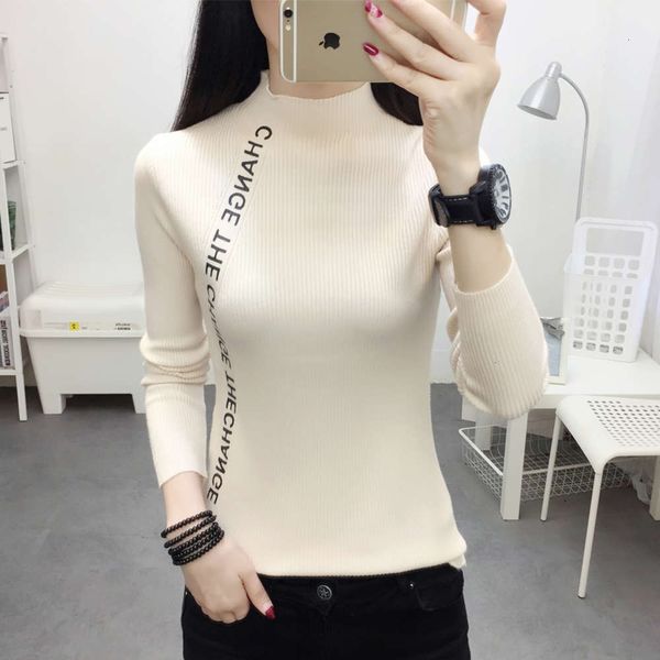 women's sweaters tees sweater half turtleneck bottom shirt with thickened autumn and winter clothing ajlc vhfb, White;black
women's sweaters tees sweater half turtleneck bottom shirt with thickened autumn and winter clothing ajlc vhfb, White;black