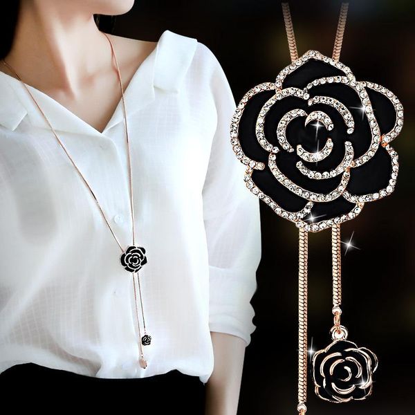 pendant necklaces arrival long for women 2021 fashion gray crystal choker collier femme statement & pendants accessories, Silver
pendant necklaces arrival long for women 2021 fashion gray crystal choker collier femme statement & pendants accessories, Silver