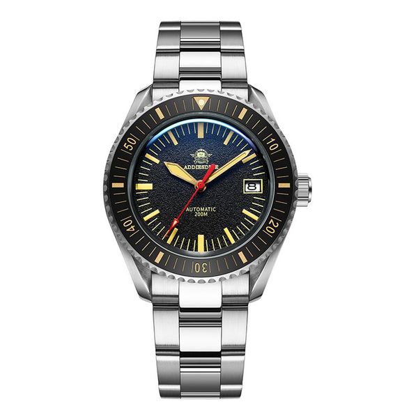wristwatches addies dive ad2105 men stainless steel series watch 200m diver retro dial c3 luminous ceramic bezel nh35 automatic watches, Slivery;brown
wristwatches addies dive ad2105 men stainless steel series watch 200m diver retro dial c3 luminous ceramic bezel nh35 automatic watches, Slivery;brown