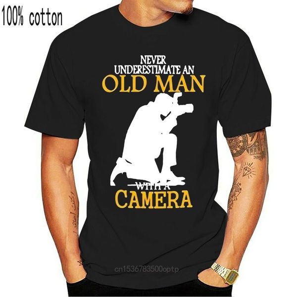 men's t-shirts cool graphic tees short sleeve never underestimate an old man with a camera crew neck t shirts men, White;black
men's t-shirts cool graphic tees short sleeve never underestimate an old man with a camera crew neck t shirts men, White;black