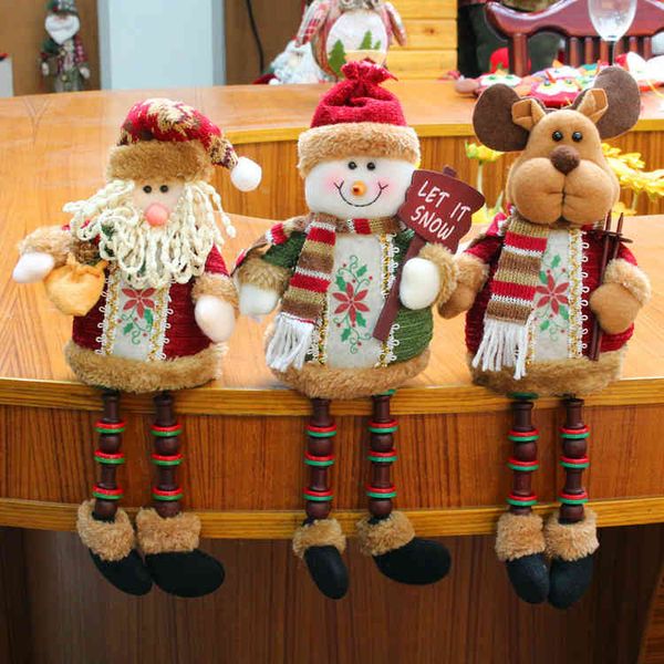 doll santa snowman deer new christmas gift decorations