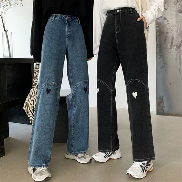 women's jeans jeans hong kong style, spring fashion and autumn , high waist, loose, slimming, street xcor, Blue
women's jeans jeans hong kong style, spring fashion and autumn , high waist, loose, slimming, street xcor, Blue