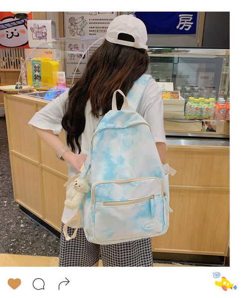 backpack 2025 harajuku ulzzang forest high school student female summer tie-dye style
backpack 2025 harajuku ulzzang forest high school student female summer tie-dye style