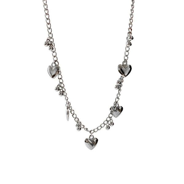 pendant necklaces potcet women's love necklace clavicle chain geometric fashion hip hop personality party jewelry, Silver
pendant necklaces potcet women's love necklace clavicle chain geometric fashion hip hop personality party jewelry, Silver